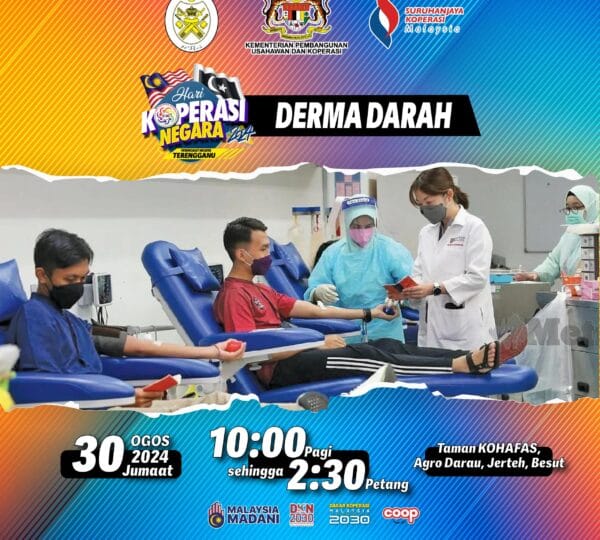 Derma Darah Hari Koperasi Negara