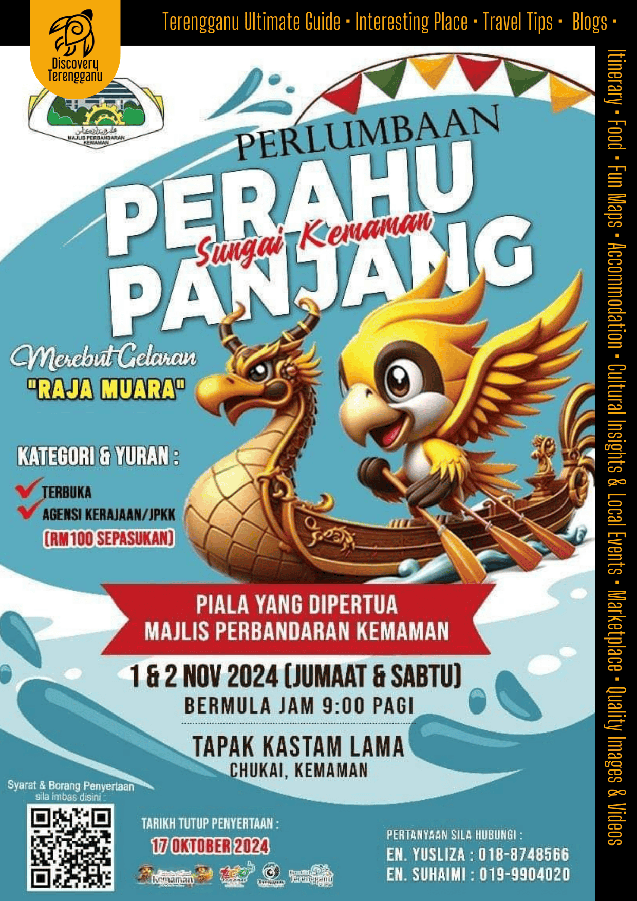 Perlumbaan Perahu Panjang x Nostalgia Orang Lama