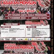 Festival Cabaran Monsun Perahu Panjang Tanjung Sabtu Poster