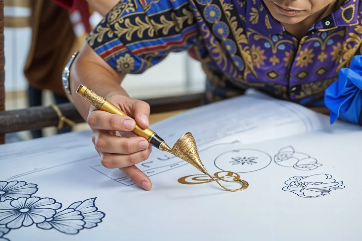 Mencanting Batik Tradisional Terengganu