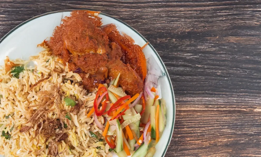 Nasi Minyak Ayam Merah Terengganu